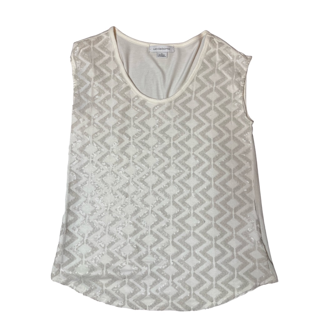494 Liz Claiborne Sleeveless Top S